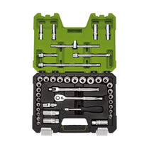 Draper Expert MM/AF Combined Socket Set 3/8 Square Drive - 41 Piece