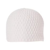 Speedo Bubble Cap Adult Size Active+ Swimming Cap - White
