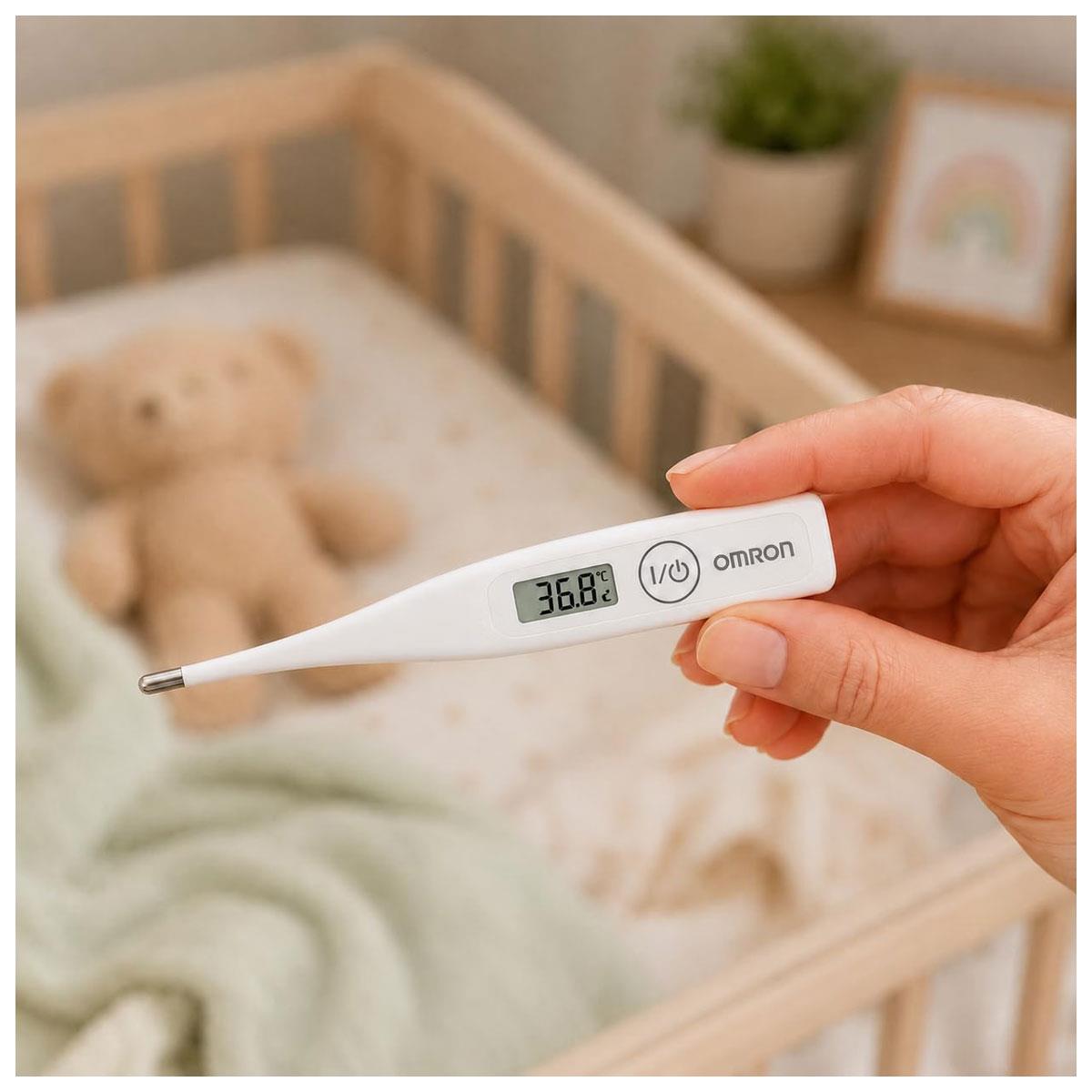 Omron Eco Temp Compact And Lightweight Smart Fast Digital Body Thermometer