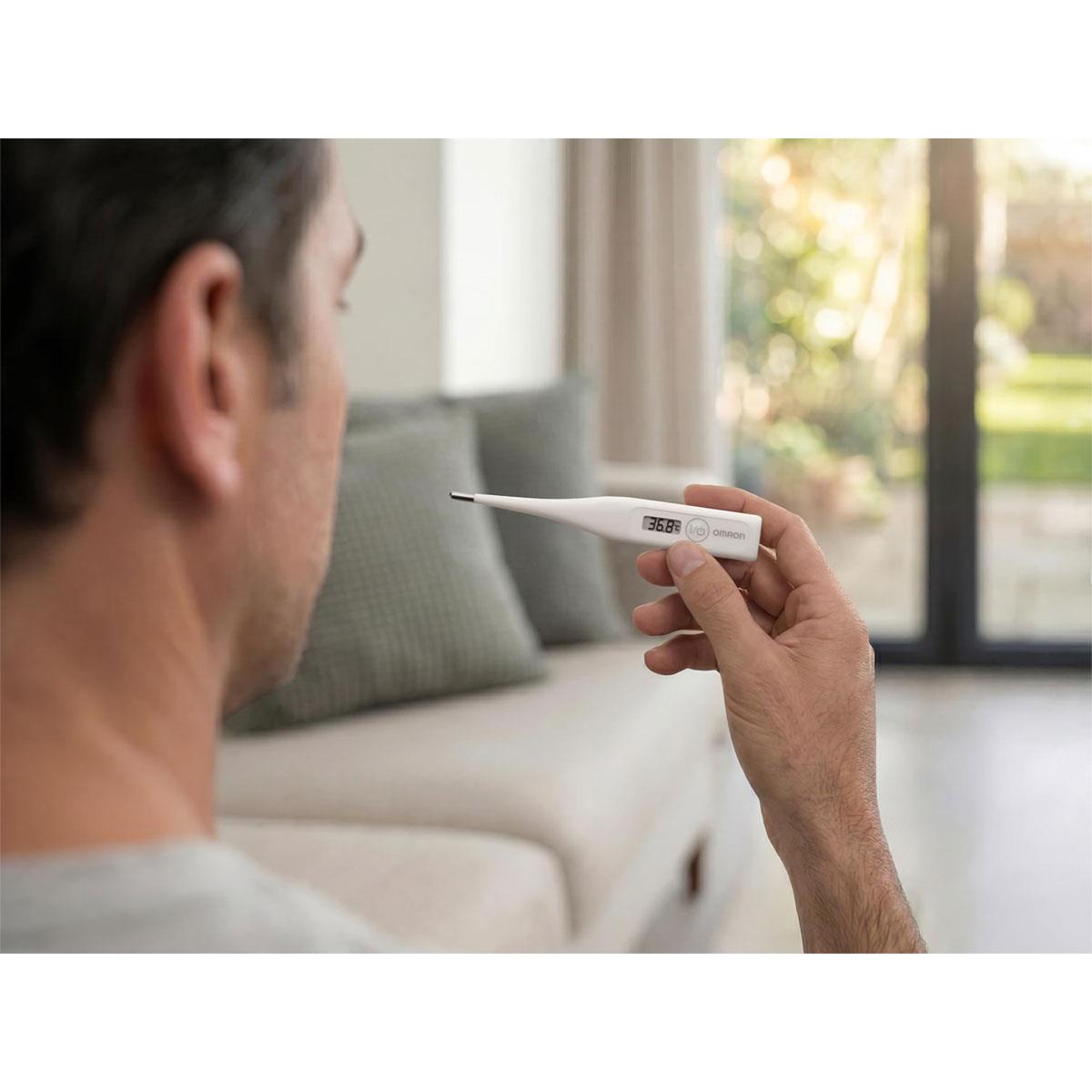 Omron Eco Temp Compact And Lightweight Smart Fast Digital Body Thermometer