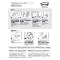 3M Command Spray Bottle Hanger Large 1 Hanger And 2 Large Strips 1 Kg Holding Power White