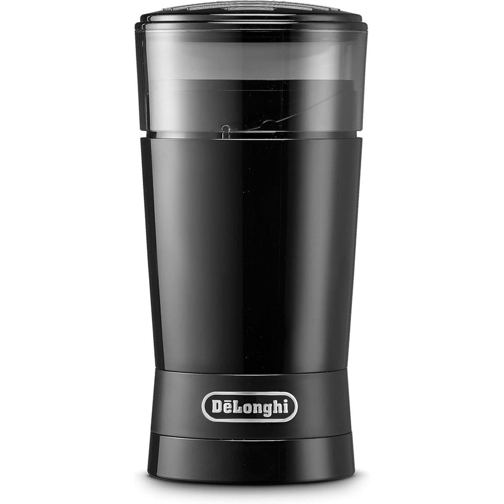 Delonghi Electric Coffee Grinder Stainless Steel Blade 90g Coffee Bean Capacity 170W - Black
