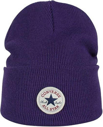 Converse All Star Chuck Patch Beanie Winter Knit Beanie Hat - Blue