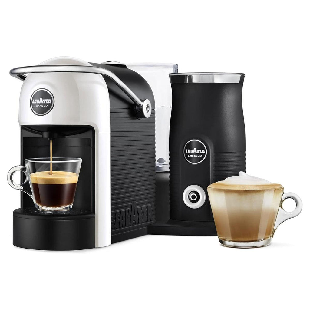 Lavazza A Modo Mio Jolie & Milk EVO Coffee Machine 1250W 0.6 Litres - White