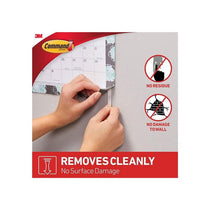3M Command Poster Strips Small Mounting Adhesive 12 Small Strips White