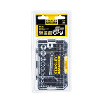Stanley FatMax PRO-STACK 1/4 Inch Socket & Bit Set 0-19-101 - 37 Piece