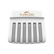 Finishing Touch Flawless Dermaplane Glow Replacement Heads 6 Pack - White