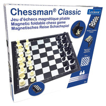 Lexibook Chessman Classic Magnetic & Foldable Chess Game 32 Pieces - Black/Grey