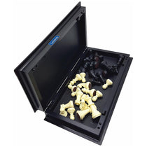 Lexibook Chessman Classic Magnetic & Foldable Chess Game 32 Pieces - Black/Grey