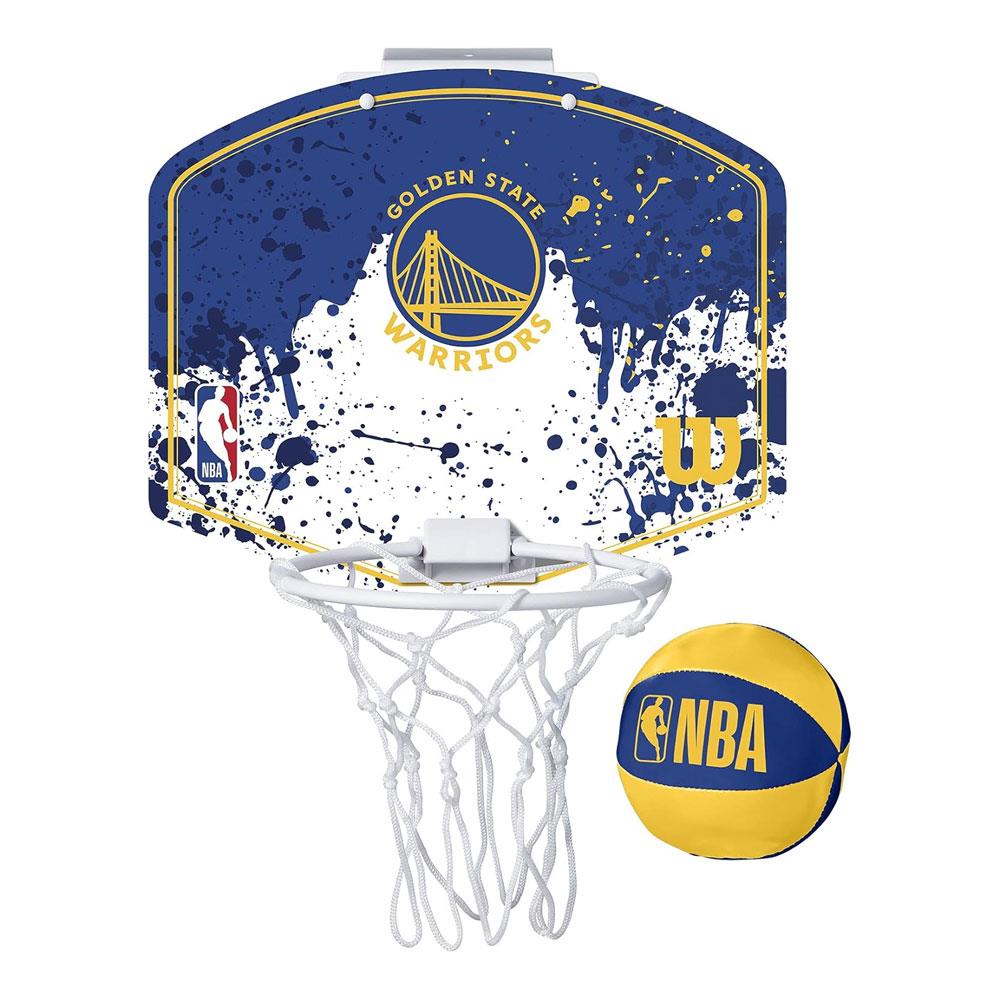 Wilson NBA Team Mini Basketball Hoop - Golden State Warriors