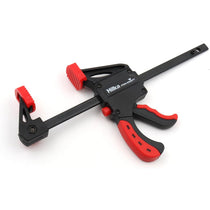 Hilka Quick Release Bar Clamp 4 Inch (100mm) - Red/Black