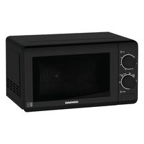 Daewoo Manual Microwave With 6 Power Settings 700W 20 Litres - Black