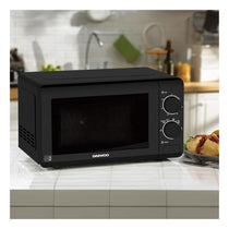 Daewoo Manual Microwave With 6 Power Settings 700W 20 Litres - Black