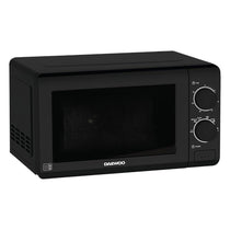 Daewoo Manual Microwave With 6 Power Settings 700W 20 Litres - Black