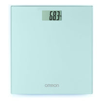Omron Digital Bathroom Scale Large LCD Display 150kg Capacity - Silky Grey