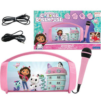 Lexibook Gabby's Dollhouse Bluetooth Speakers With Lights & Mic - Pink