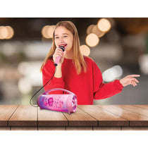 Lexibook Gabby's Dollhouse Bluetooth Speakers With Lights & Mic - Pink