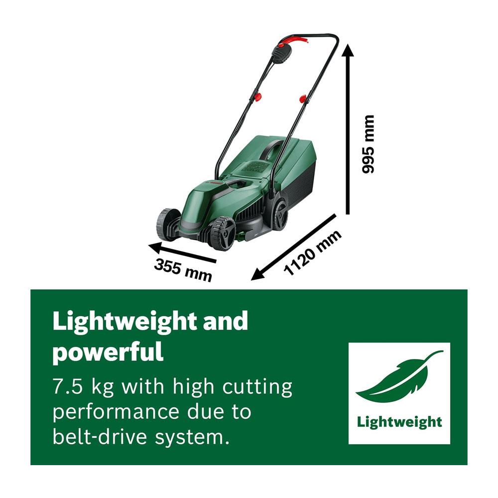 Bosch EasyMower 18V-32-200 Cordless Lawnmower Bare Unit - Green