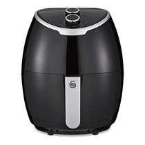 Swan Manual Air Fryer Rapid Air Circulation 1400W 4 Litres - Black