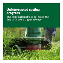 Bosch EasyGrassCut 18V-26 Cordless Grass Trimmer Body Only - Classic Green