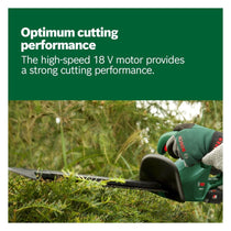 Bosch EasyHedgeCut 18-45 Cordless Hedgecutter Body Only - Classic Green