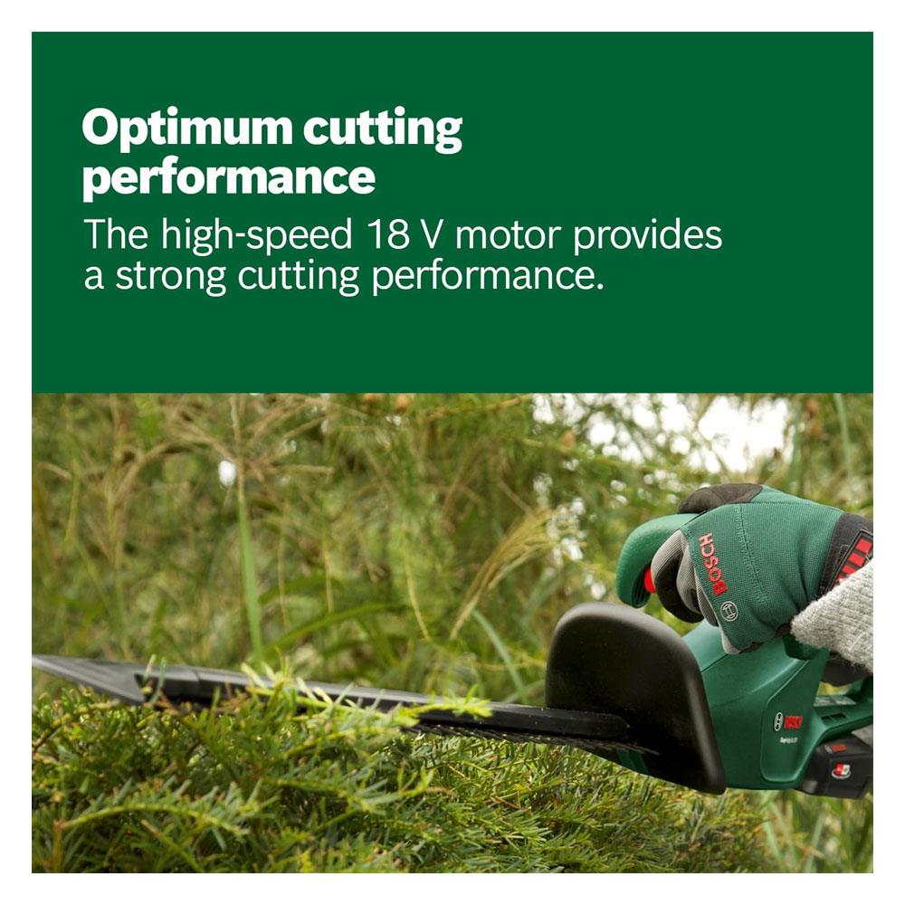 Bosch EasyHedgeCut 18-45 Cordless Hedgecutter Body Only - Classic Green