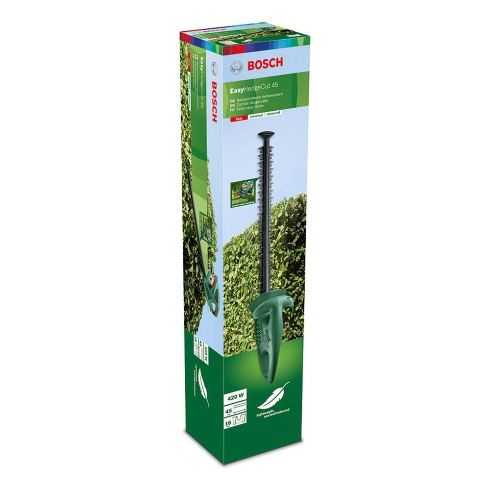 Bosch EasyHedgeCut 45-16 Electric Corded Hedgecutter - Classic Green