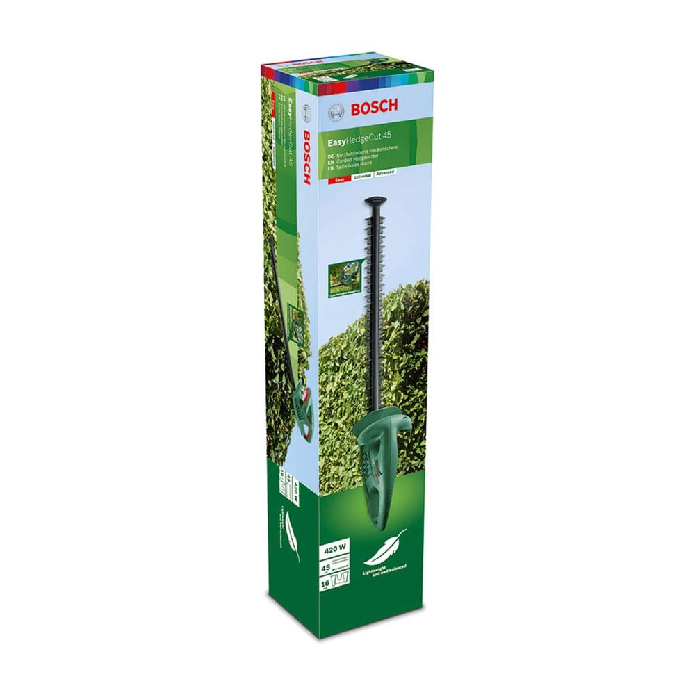 Bosch EasyHedgeCut 45-16 Electric Corded Hedgecutter - Classic Green