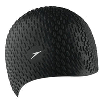 Speedo Bubble Cap Adult Size - Black