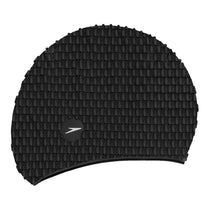Speedo Bubble Cap Adult Size - Black