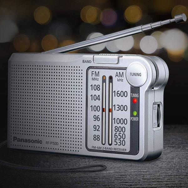 Panasonic Portable AM/FM Radio - Silver
