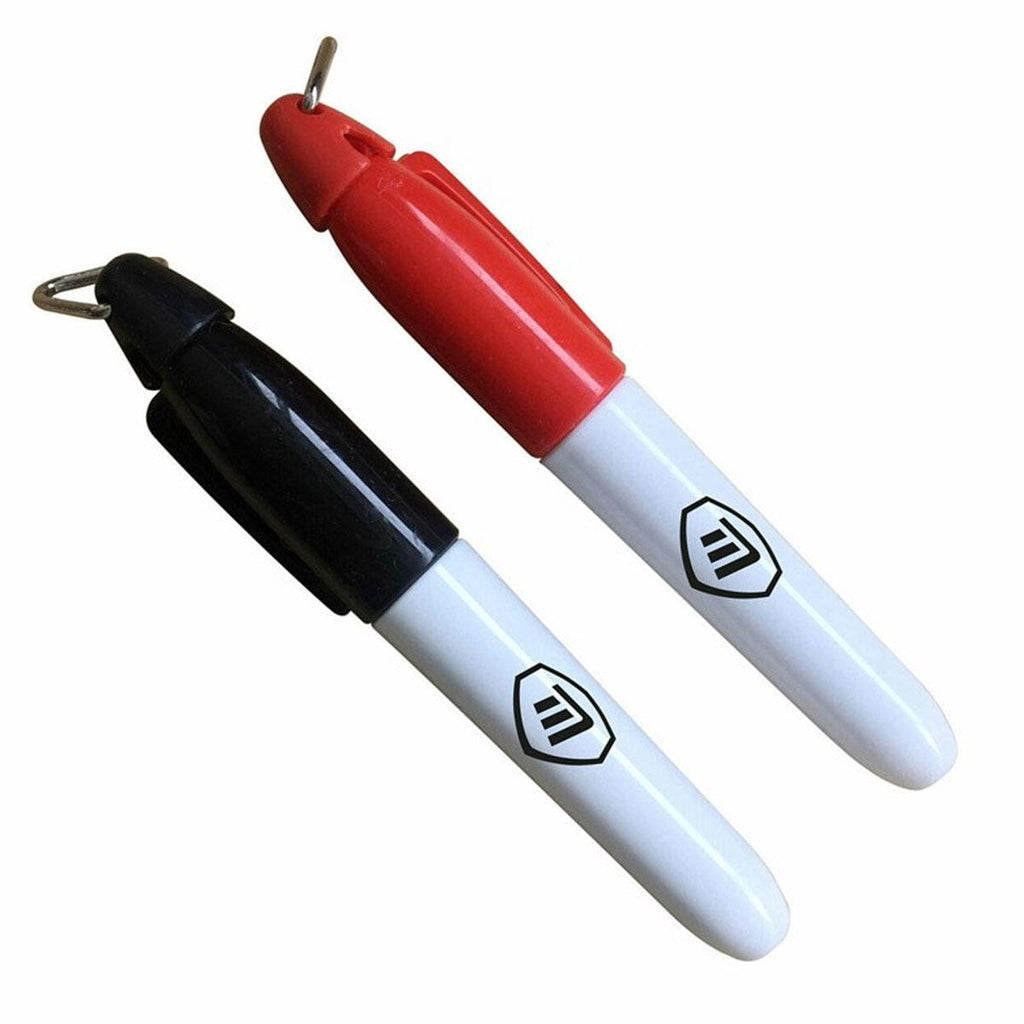 Masters Waterproof Ball Marker Pens 2 Pack - Multicolour