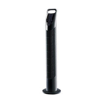 Draper Tower Fan Quiet Cooling 3 Speeds Timer & Oscillation Remote Control 775mm 40W 230V - Black