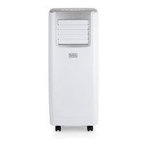 Black & Decker Portable 7000 BTU 3-In-1 Air Conditioner Dehumidifier & Cooling Fan 2 Speed Settings Remote Control - White