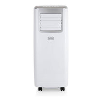 Black & Decker Portable 7000 BTU 3-In-1 Air Conditioner Dehumidifier & Cooling Fan 2 Speed Settings Remote Control - White