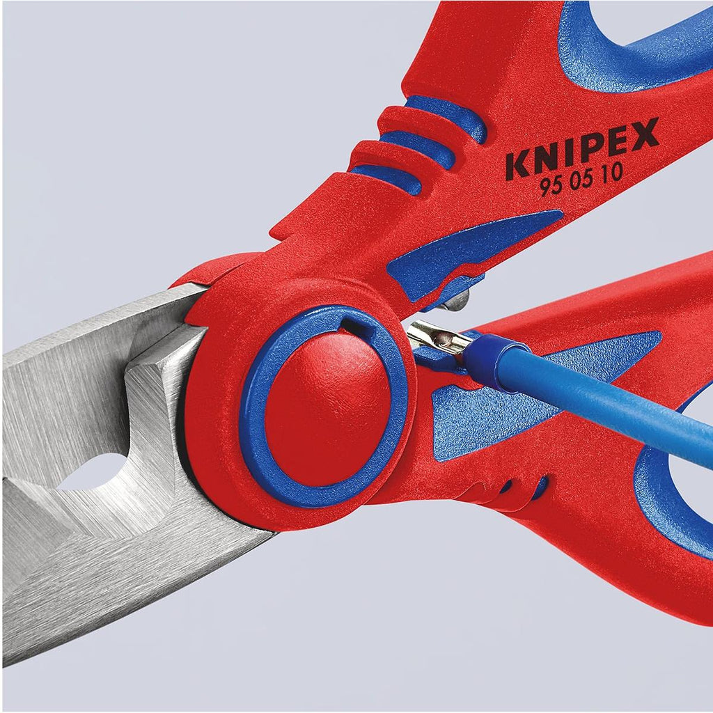 Knipex 95 05 155SB Electricians Cable Shears 15mm - Multicolour