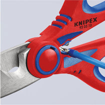 Knipex 95 05 155SB Electricians Cable Shears 15mm - Multicolour