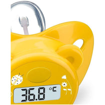 Beurer BY 20 Pacifier/Dummy Baby Thermometer - Yellow