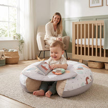 Red Kite Sit Me Up Inflatable Ring Ring Seat With Play Tray & Activities - Woodland Walks