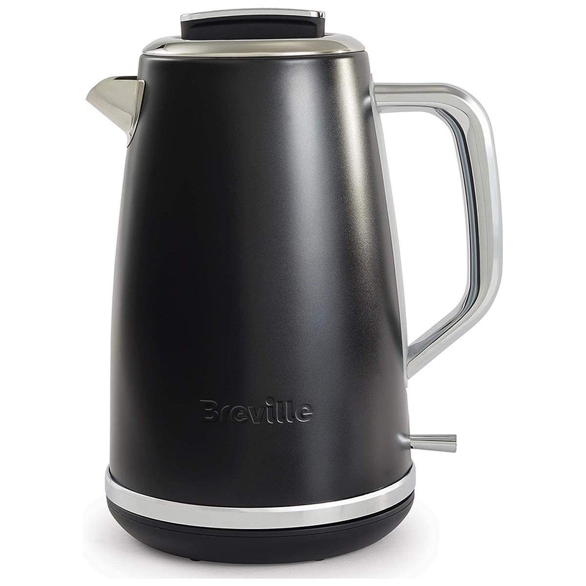 Breville Lustra Electric Kettle Stainless Steel 3000W 1.7 Litres - Matt Black