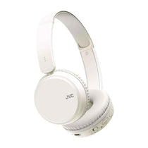 JVC Deep Bass Wireless Bluetooth On Ear Headphones - Ice White