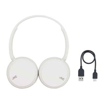 JVC Deep Bass Wireless Bluetooth On Ear Headphones - Ice White