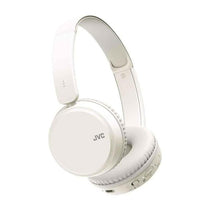 JVC Deep Bass Wireless Bluetooth On Ear Headphones - Ice White