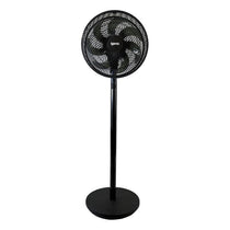 Igenix 12 Inch Pedestal Fan 7 Blades Oscillation 3 Speed Settings - Black