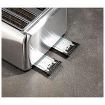 Daewoo Kensington 4 Slice Toaster Stainless Steel 1800W Silver