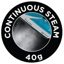 Russell Hobbs Supreme Steam Iron 2400W Non-Stick Ceramic Soleplate 320ml Teal & White