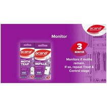 Acana Hanging Moth Killer And Freshener Lavender Fragrance With Natural Oils - 4 Pack
