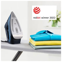 Braun TexStyle 7 Pro Steam Iron with FreeGlide 3D EloxalPlus Soleplate 3100W 225g Steam Shot 300ml Blue