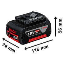 Bosch Professional GBA 18V 5.0Ah Battery Pack Rechargable Black
