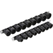 Blue Spot Tools Metric 1/2 Inch Low Profile Impact Sockets 8-24mm 17 Piece